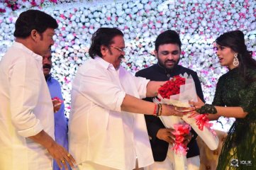 Celebs at Talasani Srinivas Yadav Daughter Wedding Reception